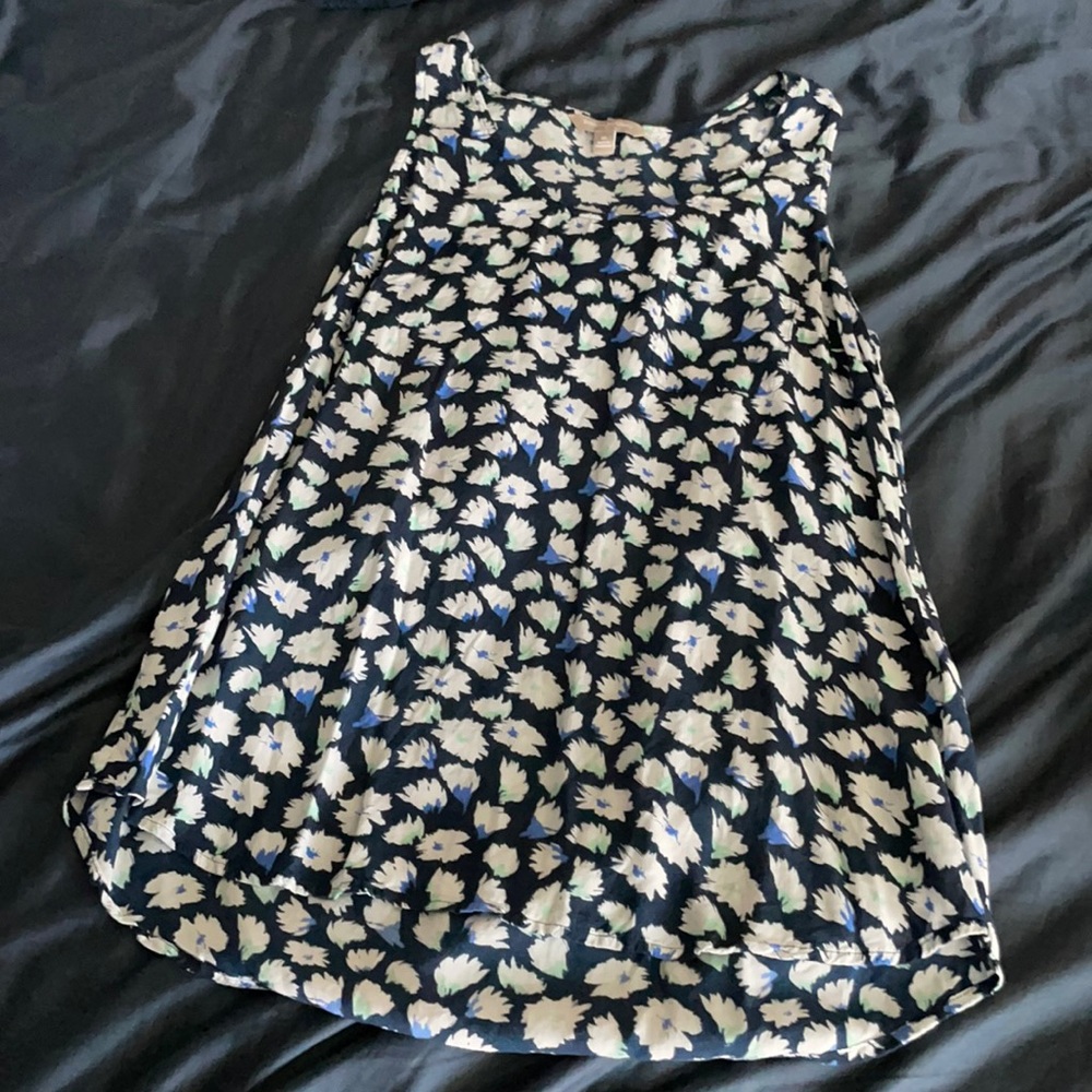 Banana republic medium floral tank